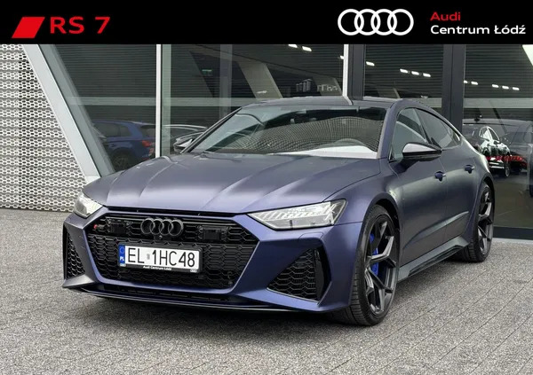 audi łódzkie Audi RS7 cena 777000 przebieg: 32400, rok produkcji 2023 z Bytów